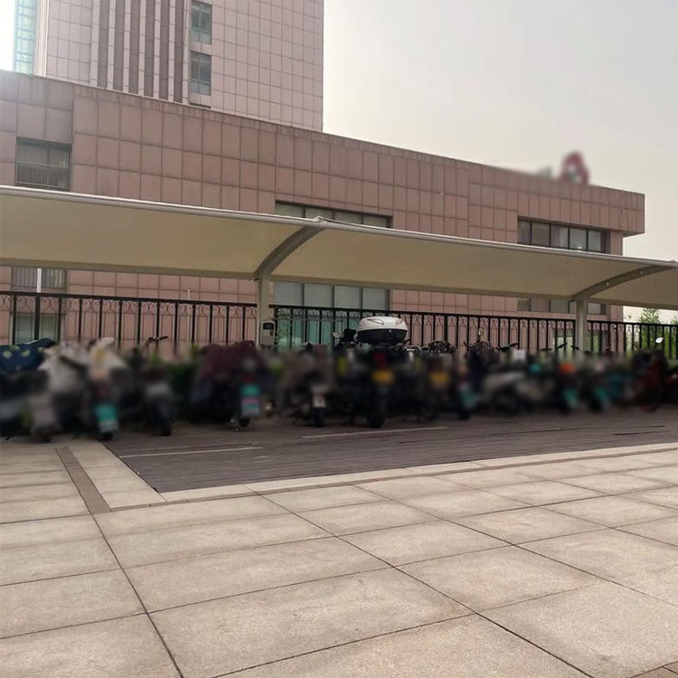 麟游县膜结构电动车棚