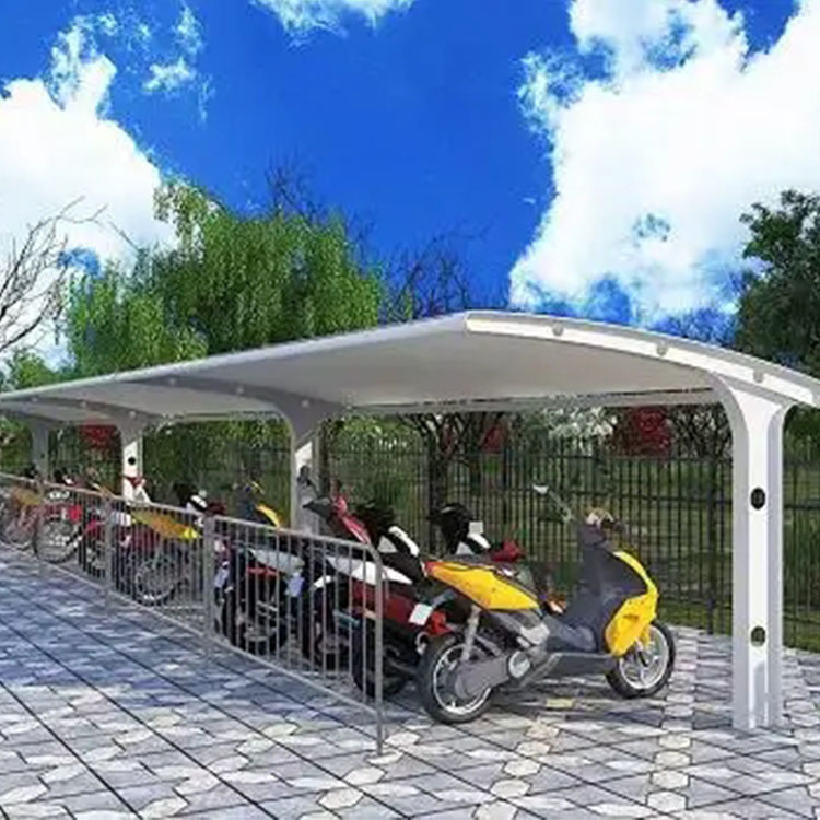 麟游县膜结构电动车棚